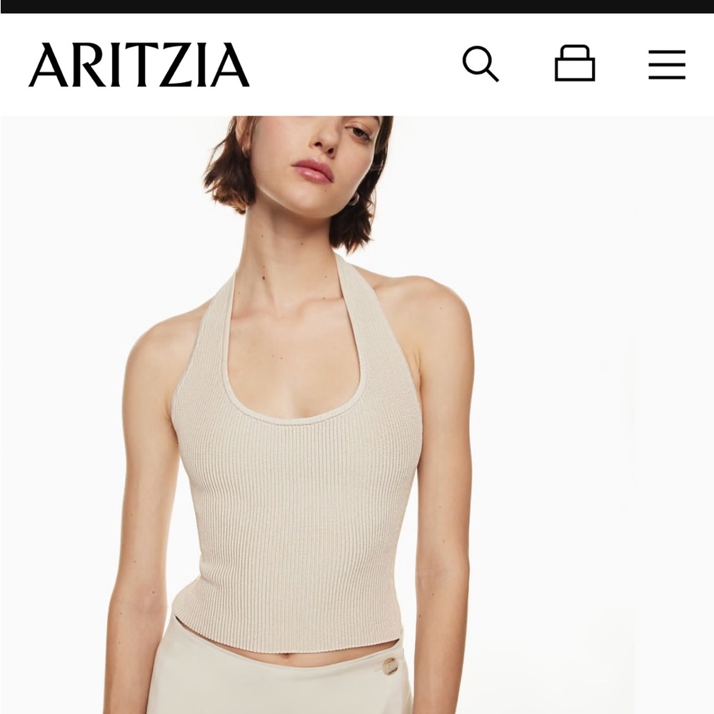 babaton halter top
